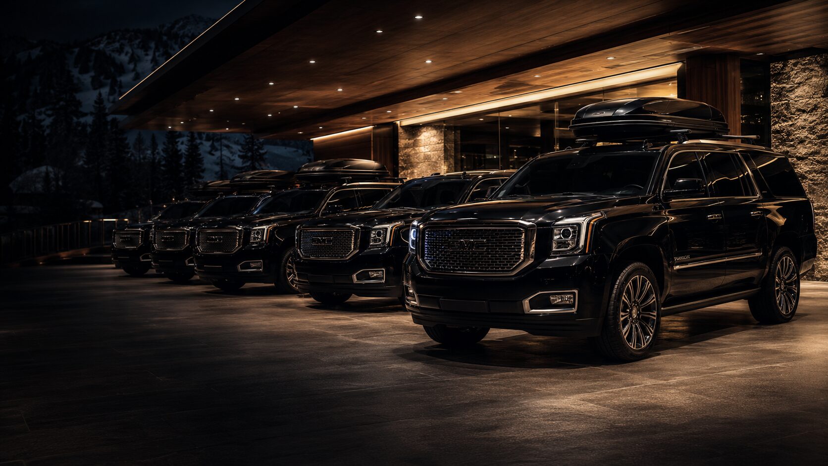 The Limo Vail fleet